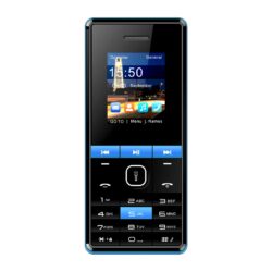 I Kall K48 Multimedia Mobile Dual Sim 1.8 Inch Colour Display and Short Music Keys (Black Blue)